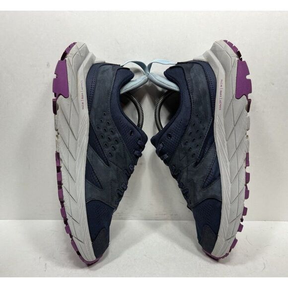 Hoka One One Anacapa Breeze Low Blue Grey 1127921 OSHM Running Women's Size 10 B - Picture 5 of 8